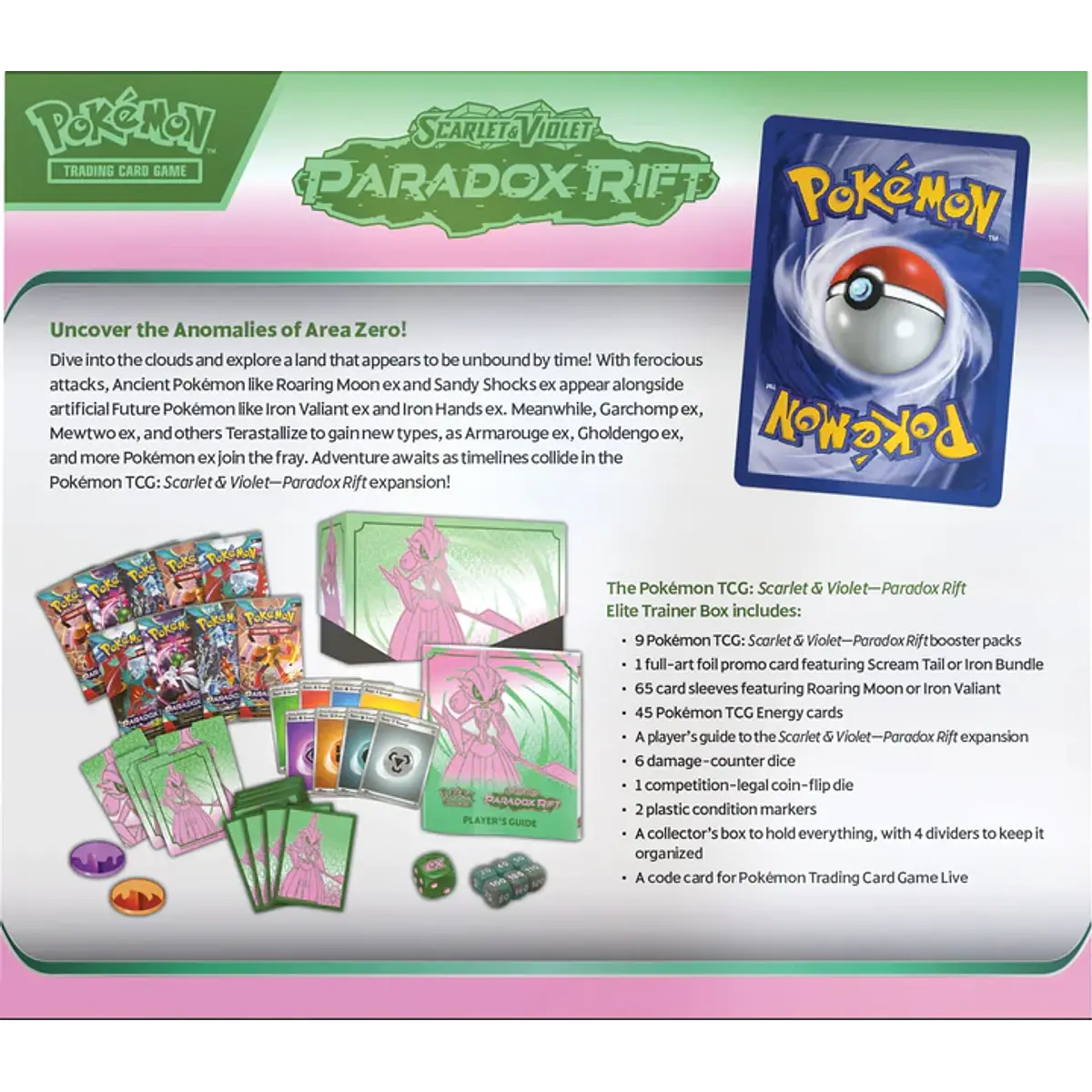 [PREVENTA] Scarlet & Violet - Paradox Rift Elite Trainer Box (Future ...