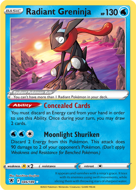 Radiant Greninja [46/189]