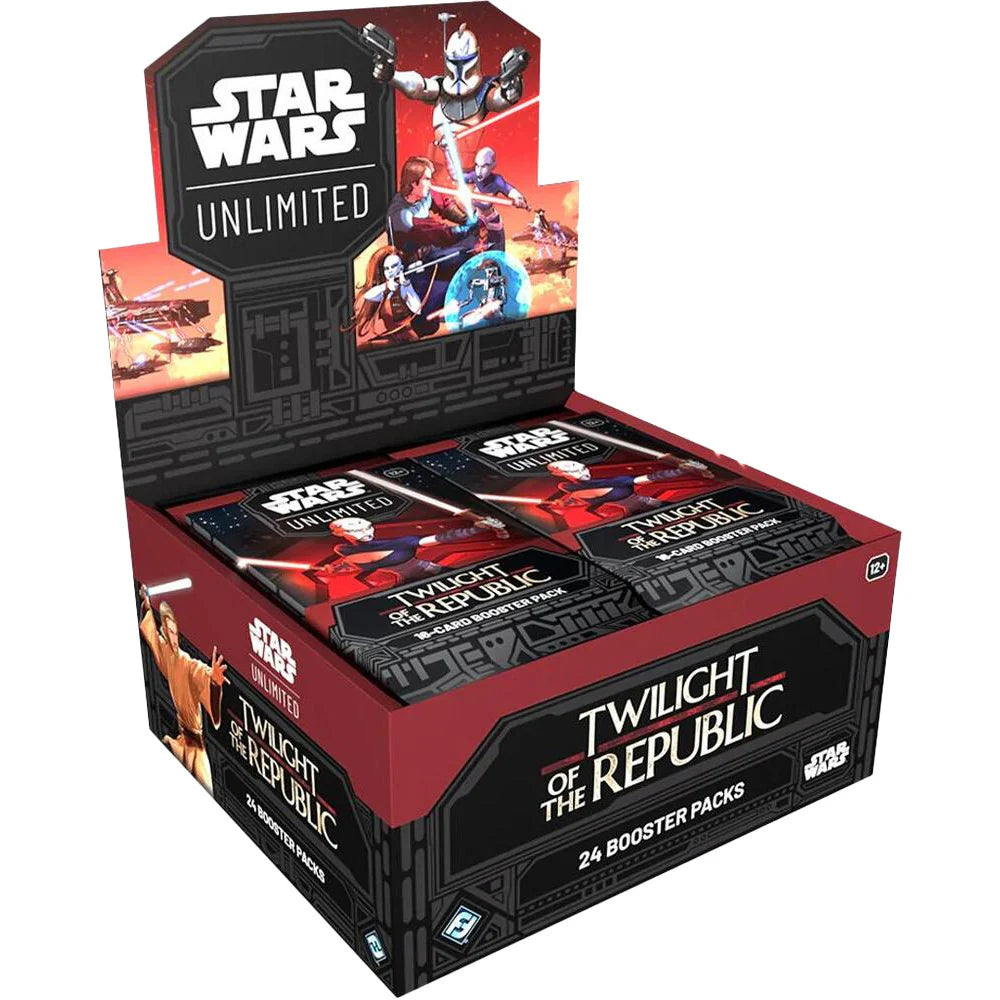 Star Wars Unlimited Twilight Of The Republic Booster Display