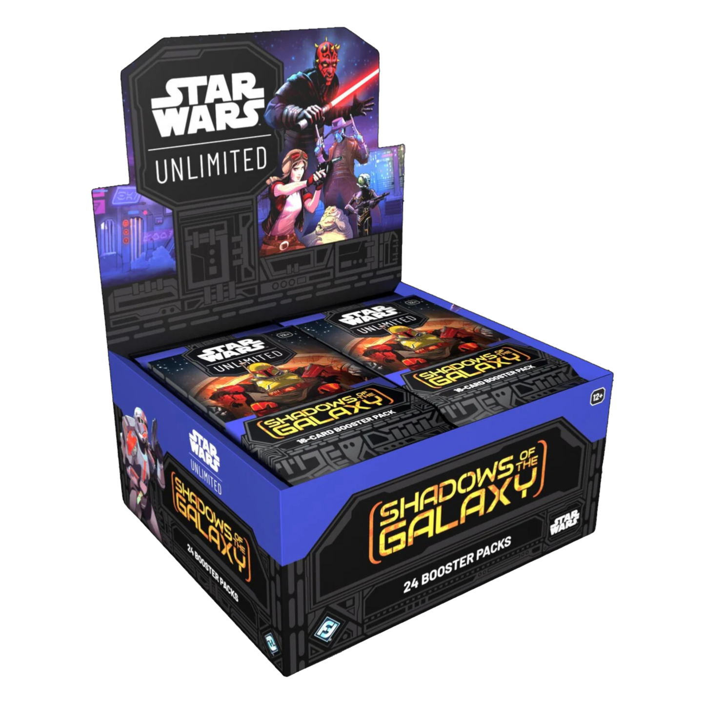 Star Wars Unlimited Shadows of the Galaxy Booster Display