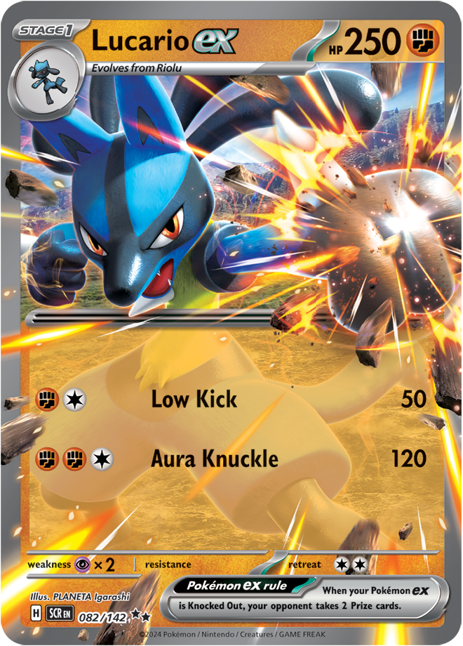 Lucario ex 082/142