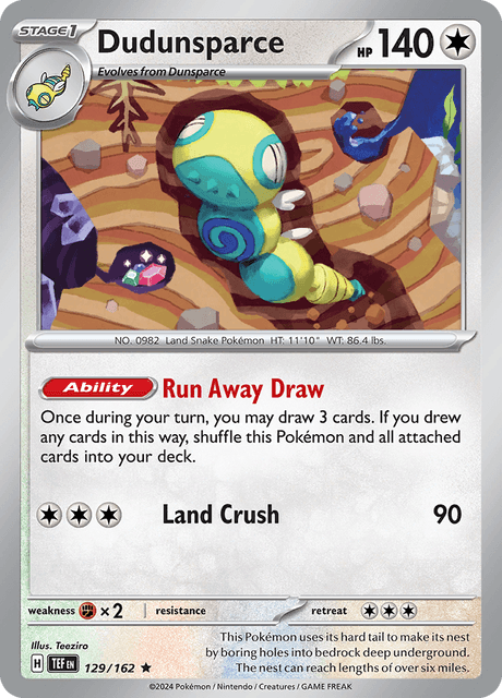 Dudunsparce [129/162]