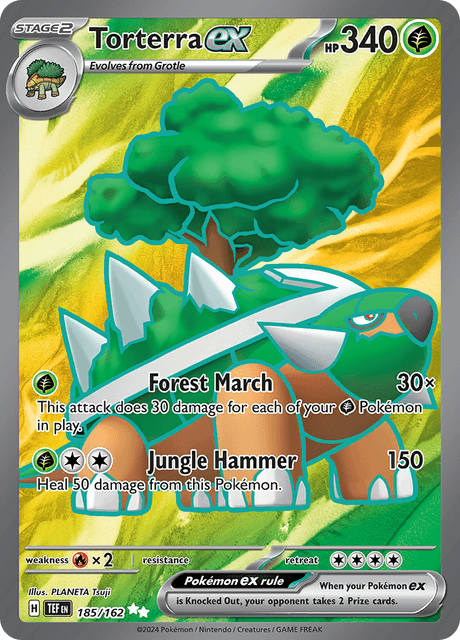 Torterra EX [185/162]