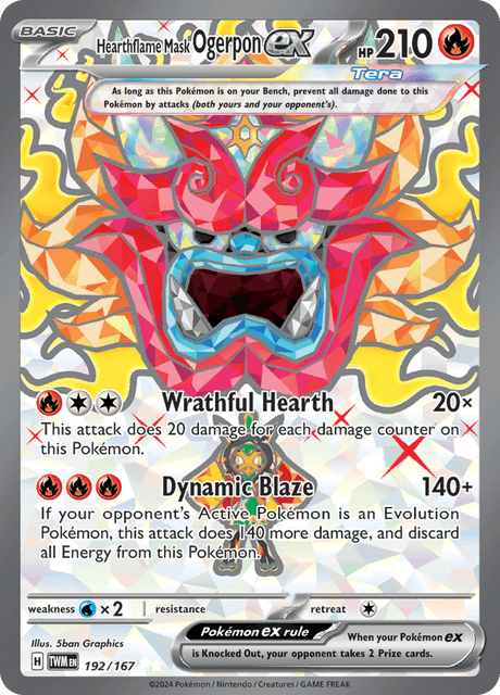 Hearthflame Mask Ogerpon ex [192/167]