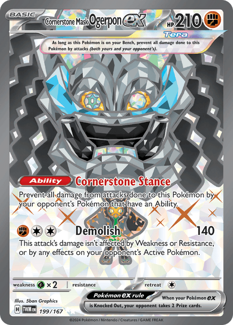 Cornerstone Mask Ogerpon ex [199/167]