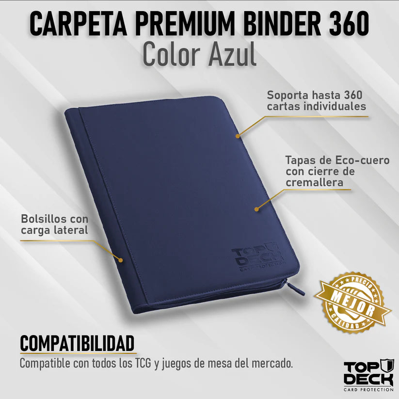 Carpeta Top Deck Premium Binder 360