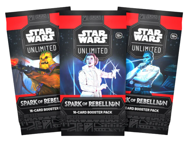 Star Wars Unlimited Spark of Rebellion Booster Display