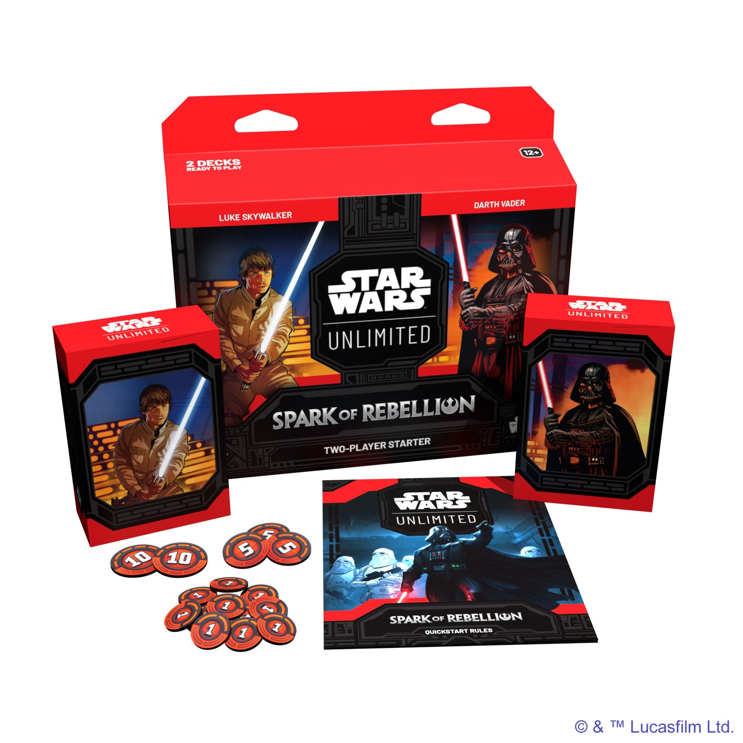 Star Wars Unlimited Spark of Rebellion Two-Player Starter