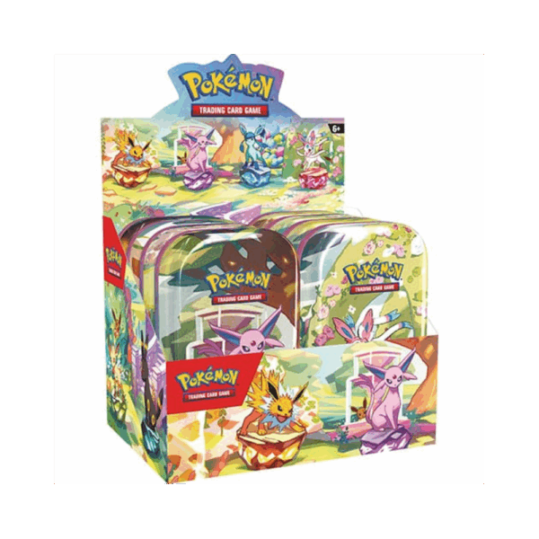 Scarlet & Violet - Prismatic Evolutions Mini Tin (Español)