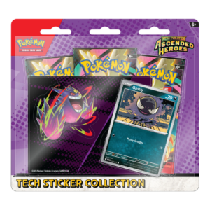 Mega Evolution – Ascended Heroes Tech Sticker Collection (Gastly)